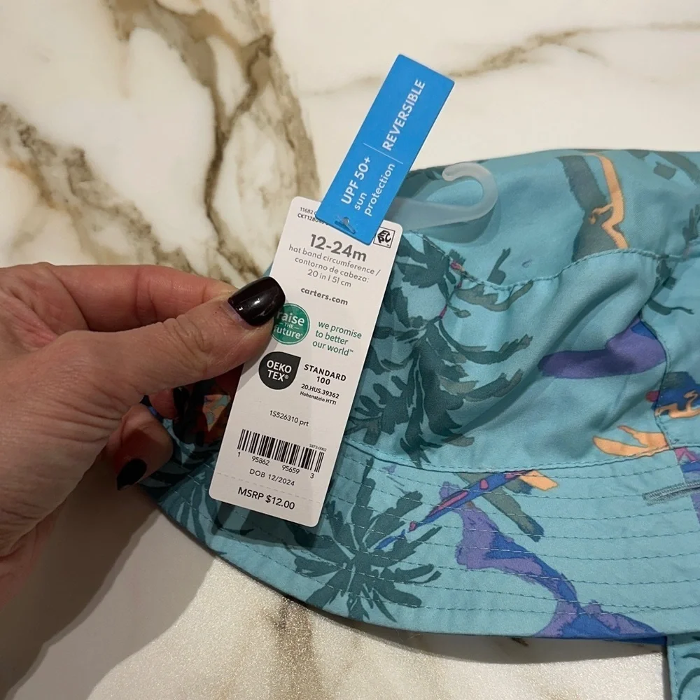 Carter's Colorful Reversible Baby Hat